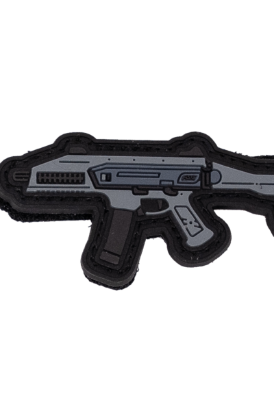 ASG PVC patch, velcro, EVO3A1, Grey
