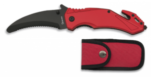 Σουγιάς Albainox Resque Red penknife.Blade 8.5