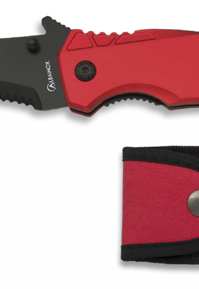 Σουγιάς Albainox Resque Red penknife.Blade 8.5
