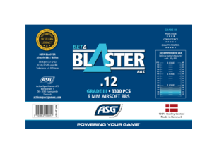 ΜΠΙΛΙΕΣ SOFT Beta Blaster, 0.12g, 3300 pcs, σε μπουκάλι – πρόσθετη εικόνα 1
