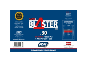 ΜΠΙΛΙΕΣ SOFT Blaster Alpha BBs, 0.30g, 3300 pcs, Μπουκάλι – πρόσθετη εικόνα 1