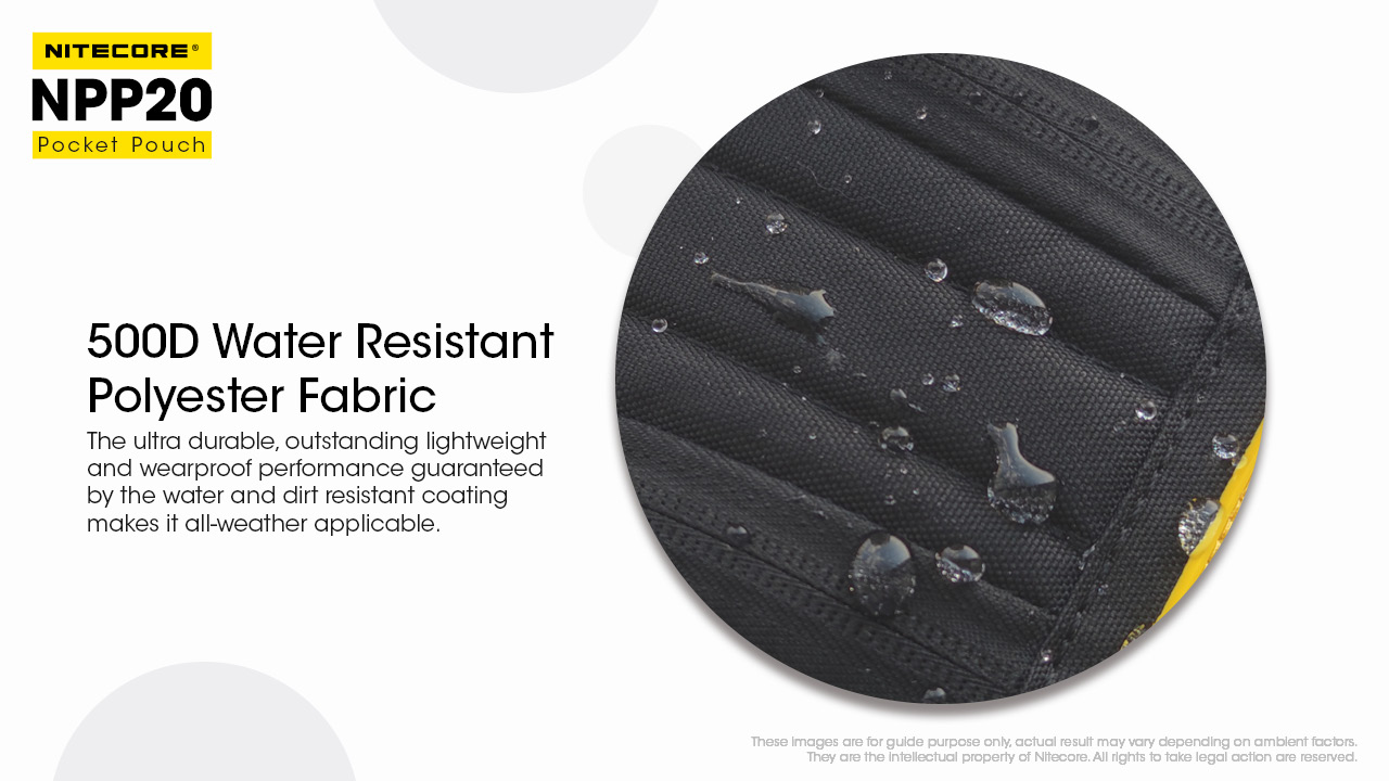 ΤΣΑΝΤΑΚΙ NITECORE NPP20, 500D Water Resistant Polyester Fabric – πρόσθετη εικόνα 6