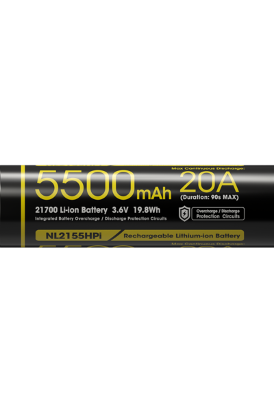 ΜΠΑΤΑΡΙΑ NITECORE 21700 / 5500mAh / HPI (τιμή τεμαχίου) – πρόσθετη εικόνα 1
