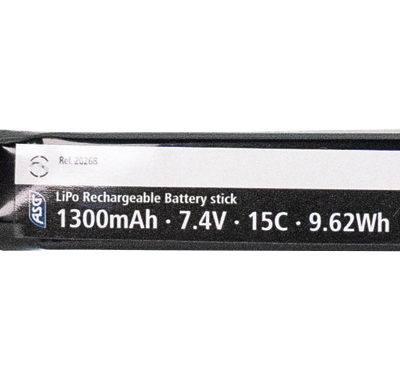 ΜΠΑΤΑΡΙΑ ΕΠΑΝΑΦ.SOFT 7,4V 1300 mAh, LI-PO, single stick, 15C, TP