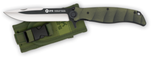 ΣΟΥΓΙΑΣ K25, Green G10 pocket knife. Blade 13 cm, 25015