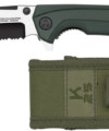 Σουγιάς K25 tactical pocket knife. Green G10.Saw, 25235