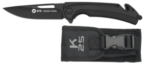 Σουγιάς K25 tactical penknife. Black G10, 25236