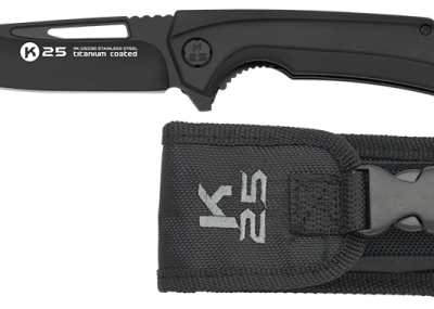 Σουγιάς K25 tactical penknife. Black G10, 25236