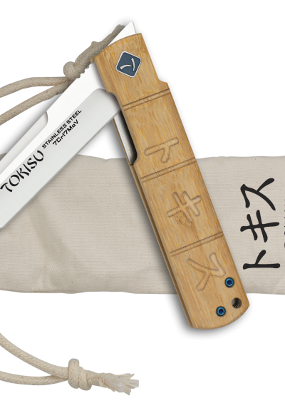 ΣΟΥΓΙΑΣ TOKISU Tokisu pocket knife. Bamboo.Ball bearing