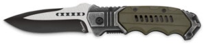 ΣΟΥΓΙΑΣ ALBAINOX, Tactical pocket knife. Steel/Green ABS, 25311