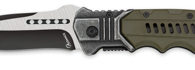 ΣΟΥΓΙΑΣ ALBAINOX, Tactical pocket knife. Steel/Green ABS, 25311