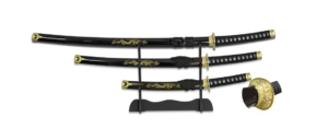ΣΠΑΘΙΑ TOLE10 Set 3 katana 29cm/49cm/70cm, 31515-NE