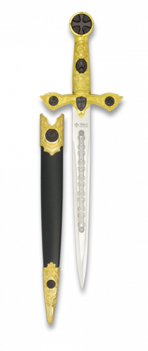 ΣΠΑΘΑΚΙ TOLE10 "Alba" Templar dagger 22.2 cm, 32108