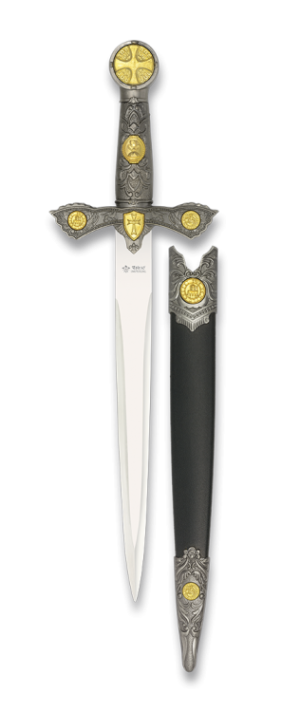 ΣΠΑΘΑΚΙ TOLE10 "Alba" Templar dagger 22.2 cm, 32109