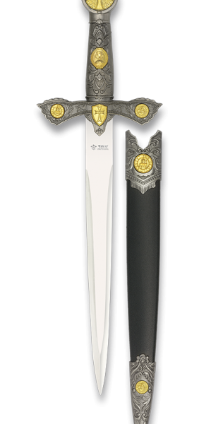ΣΠΑΘΑΚΙ TOLE10 "Alba" Templar dagger 22.2 cm, 32109