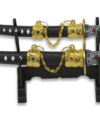 ΣΠΑΘΑΚΙ TOLE10 Set 2 mini samurai with stand, 32139