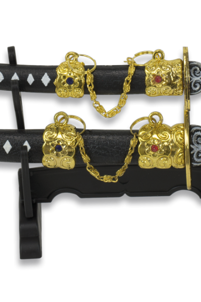 ΣΠΑΘΑΚΙ TOLE10 Set 2 mini samurai with stand, 32139