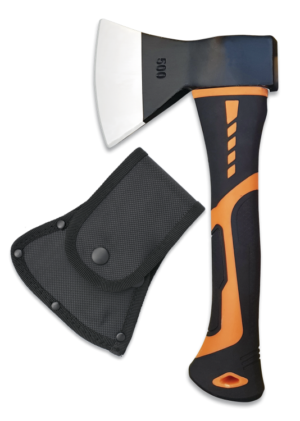 ΤΣΕΚΟΥΡΙ ALBAINOX, Axe Black-Orange, Λάμα 13cm, Βάρος 0,75kg