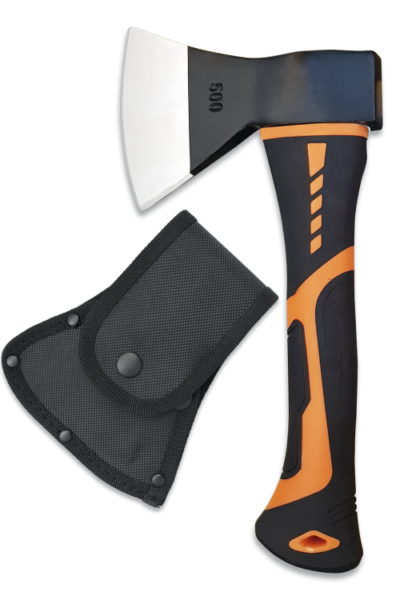 ΤΣΕΚΟΥΡΙ ALBAINOX, Axe Black-Orange, Λάμα 13cm, Βάρος 0,75kg