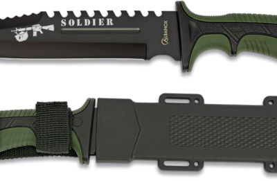 ΜΑΧΑΙΡΙ ALBAINOX, Tactical Soldier, Green, 19cm, 32405