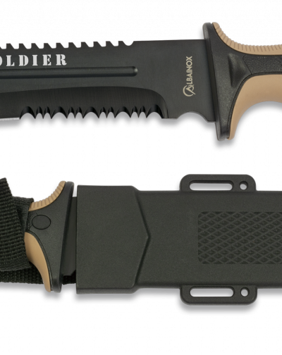 ΜΑΧΑΙΡΙ ALBAINOX Tactical knife SOLDIER coyote, 32406