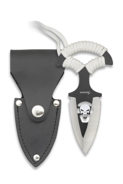 ΜΑΧΑΙΡΙ ALBAINOX Skull knife. ABS sheath. Bl 6.5, 32452