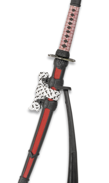ΣΠΑΘΑΚΙ TOLE10 Mini katana Red-black with stand, 32482