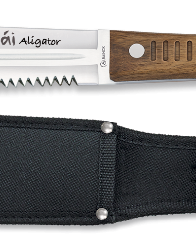 ΜΑΧΑΙΡΙ Albainox Masai / Aligator knife.Blade 14, 32605
