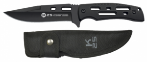 ΜΑΧΑΙΡΙ K25, black knife. Blade: 13.2 cm, 32609