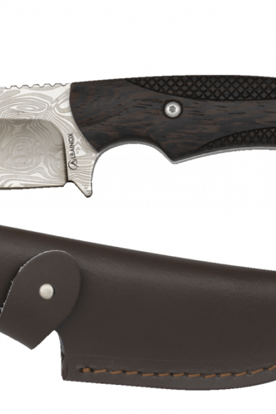 ΜΑΧΑΙΡΙ Albainox ornated knife - leather pouch