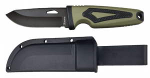ΜΑΧΑΙΡΙ ALBAINOX green knife. Double injection, 32641