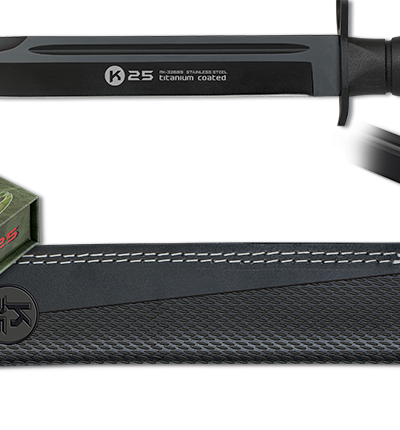 ΜΑΧΑΙΡΙ K25 Black COMMANDO knife. Blade 26,00cm, 32689