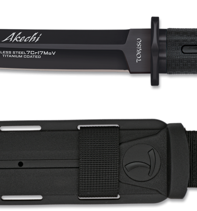ΜΑΧΑΙΡΙ TOKISU, Akechi black knife, Blade 19.4 cm, 32697
