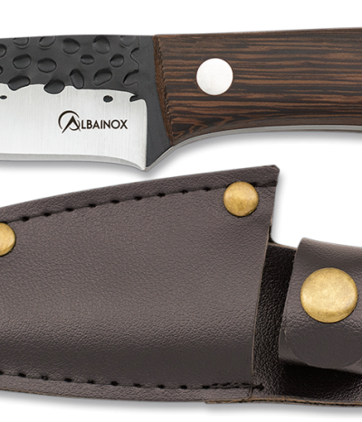 ΜΑΧΑΙΡΙ Albainox wenge wood knife. Blade 10.5 cm, 32707
