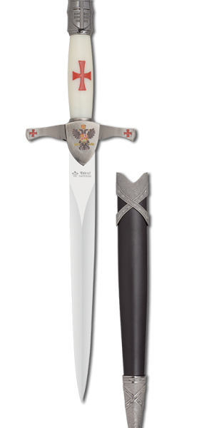 ΣΠΑΘΙ TOLE10 Templar Ornamentation Dagger, Blade 24cm, 32727