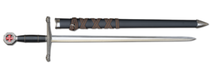 ΣΠΑΘΙ TOLE10 TEMPLAR CROSS BROWN, 44cm, 32734