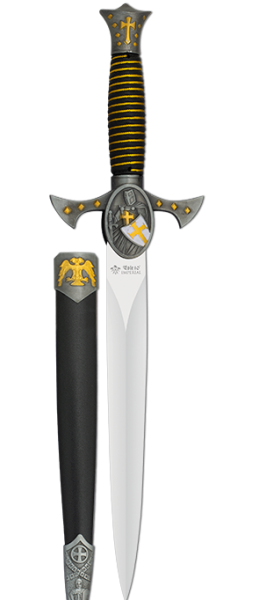 ΣΠΑΘΙ TOLE10 Templar Ornamentation Dagger, Blade 24cm, 32735