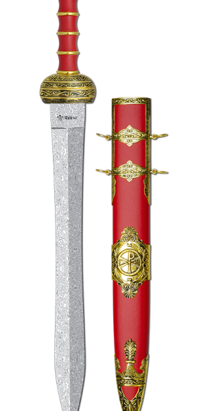 ΣΠΑΘΙ TOLE10 Oranmentation Roman Sword, Blade 49.7cm, 32742