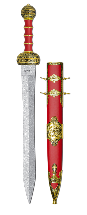 ΣΠΑΘΙ TOLE10 Oranmentation Roman Sword, Blade 49.7cm, 32742