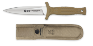 ΜΑΧΑΙΡΙ K25 TAN boot knife. CNC. Sheath, 32822