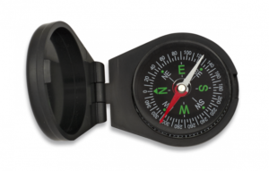 ΠΥΞΙΔΑ ALBAINOX, Oil filled fiber compass with flap.Black, 33142