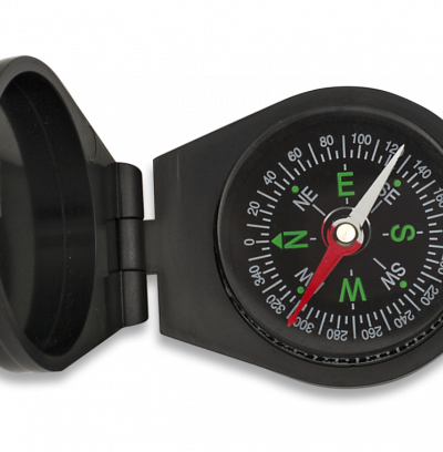 ΠΥΞΙΔΑ ALBAINOX, Oil filled fiber compass with flap.Black, 33142