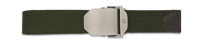Ζώνη επιχειρησιακή 135cm x 3.9cm, Μεταλλική Πόρπη, GREEN, 33883