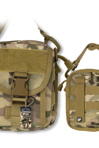 Τσαντάκι ώμου Barbaric Tactical, Molle, Camo, 34895-CP