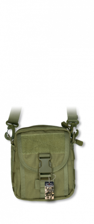 Τσαντάκι ώμου Barbaric Tactical, Molle, Green, 34895-VE