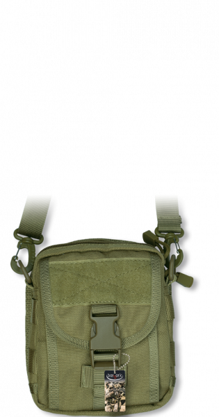 Τσαντάκι ώμου Barbaric Tactical, Molle, Green, 34895-VE