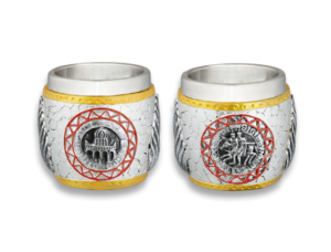 ΠΟΤΗΡΙ ΔΙΑΚΟΣΜΗΤΙΚΟ TOLE10 Shot glass. Sigillum Militum Xpisti