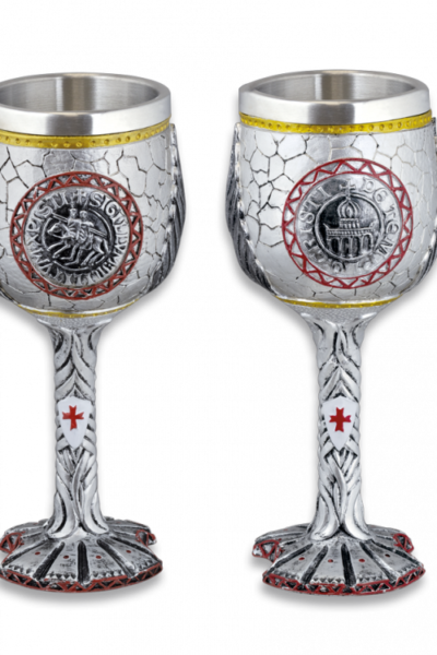 ΠΟΤΗΡΙ ΔΙΑΚΟΣΜΗΤΙΚΟ TOLE10 Resin goblet. Sigillum Militum Xpisti