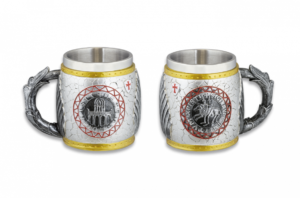 ΠΟΤΗΡΙ ΔΙΑΚΟΣΜΗΤΙΚΟ TOLE10 Sigillum Militum Xpisti resin mug