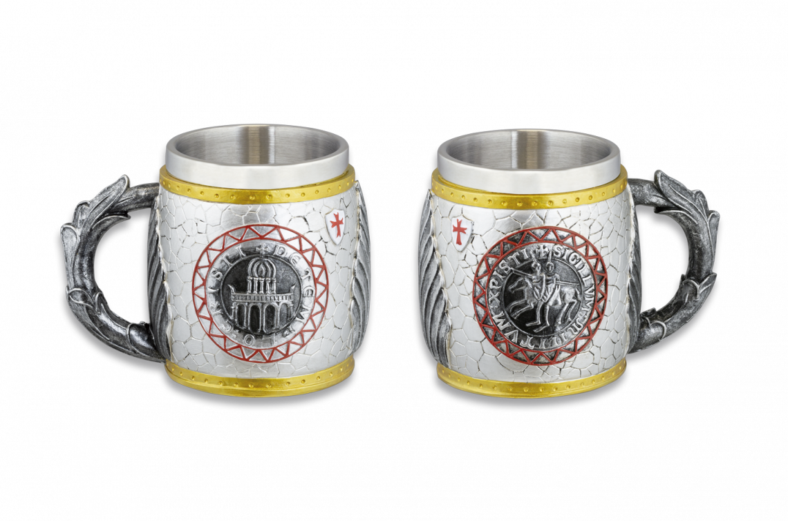 ΠΟΤΗΡΙ ΔΙΑΚΟΣΜΗΤΙΚΟ TOLE10 Sigillum Militum Xpisti resin mug